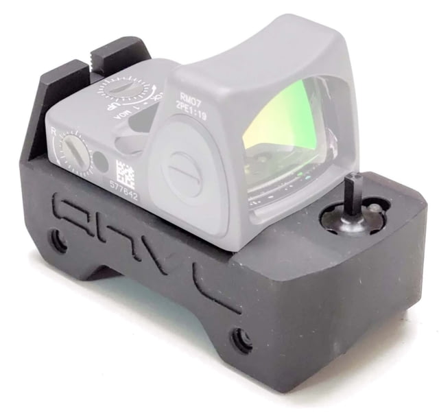 ANVL UKON Trijicon RMR Red Dot Sight Mount w/ Co-Witness BUIS Type III Hard Coat Black NSN 1005-01-694-7490 - Anvl