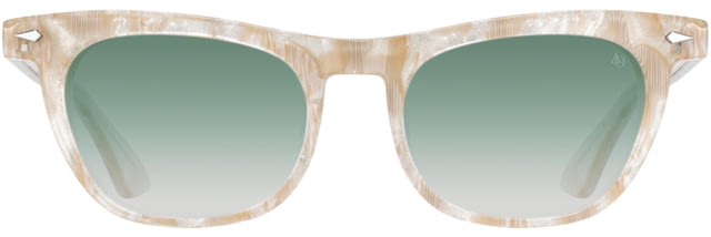 AO Lucinda Sunglasses - Women's Champagne Shell SunVogue Green Gradient AOLite Nylon Lenses Champagne Shell / SunVogue Green Gradient Polarize - Ao