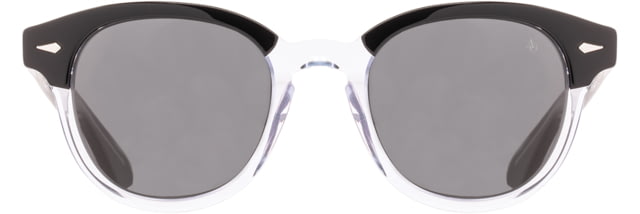 AO Times Sunglasses Black Crystal Frame True Color Gray AOLite Nylon Lens - Polarized - 47-21-145 - Ao