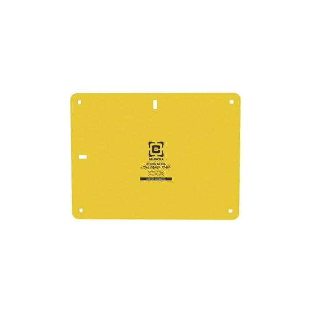 Caldwell AR500 Long Range Gong Target Yellow
