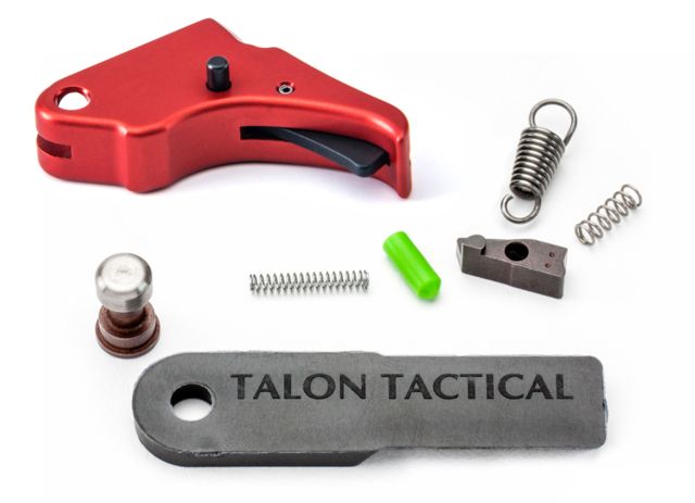 USED Apex Tactical Specialties Action Enhancement Red Trigger and Duty/Carry Kit for the S&W M&P Shield  EDEMO1 Used Condition Fair - Apex Tactical Specialties