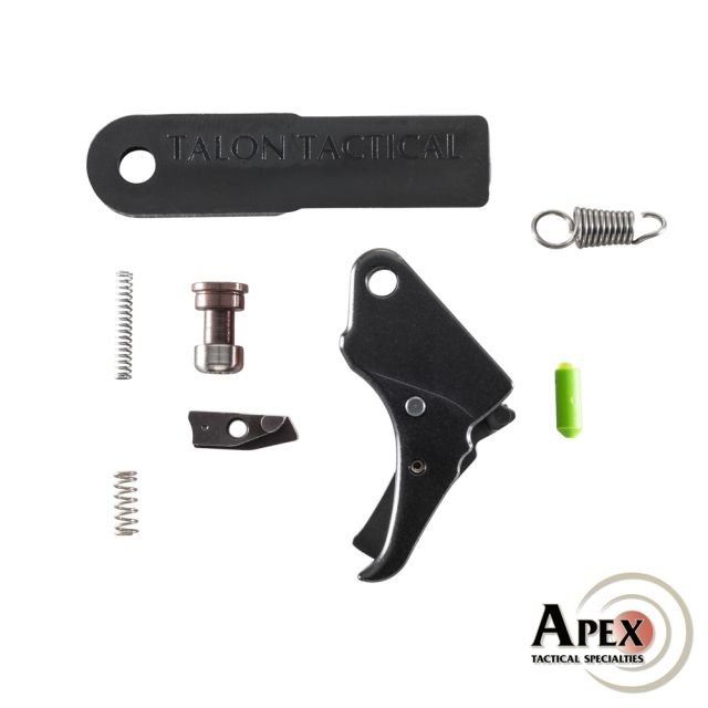 USED Apex Tactical Specialties Action Enhancement Trigger plus Duty Carry Kit for the S&W M&P Shield 2.0 Blsck  EDEMO4 Used Condition Like New - Apex Tactical Specialties