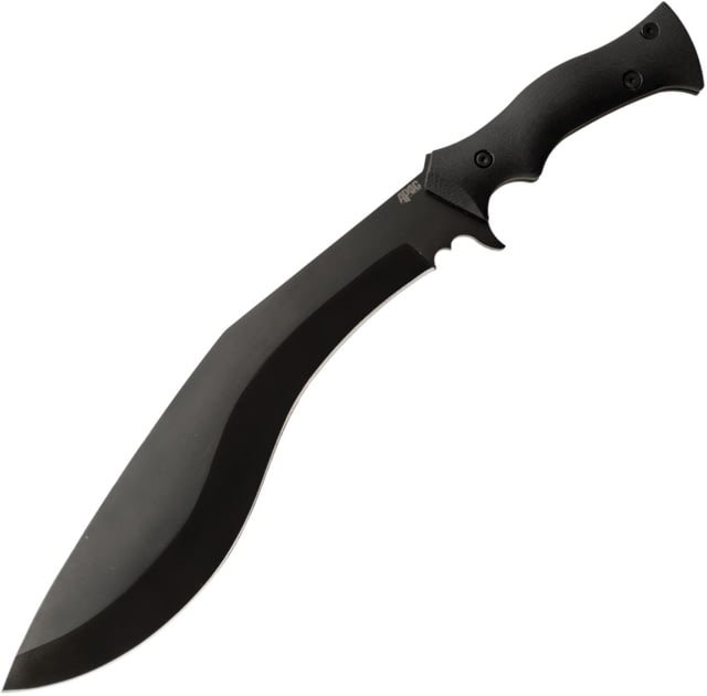 APOC by Dragon King Apoc Kukri Knife 10.25" black oxide coated 9260 steel kukri blade Black G10 handle - Apoc By Dragon King