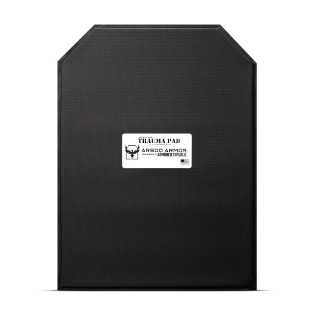 AR500 Armor 11x15 Gen 2 Backpack Trauma Pad Black - Ar500 Armor