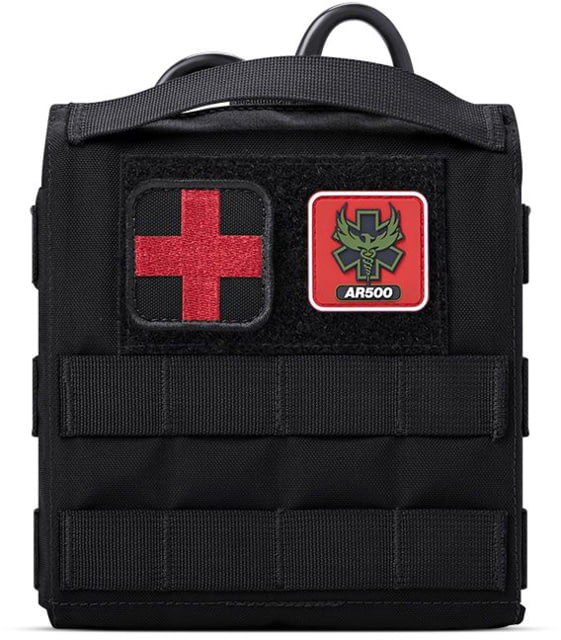 AR500 Armor Quick Detachment and Deployable IFAK Pouch Black - Ar500 Armor