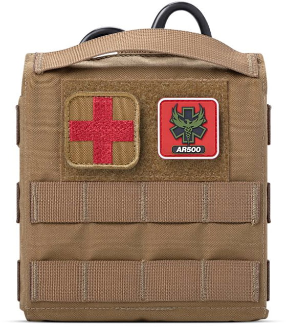AR500 Armor Quick Detachment and Deployable IFAK Pouch Coyote - Ar500 Armor