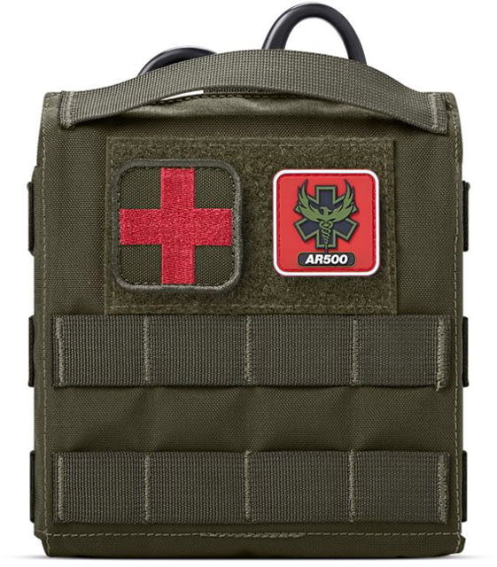 AR500 Armor Quick Detachment and Deployable IFAK Pouch Olive Drab - Ar500 Armor