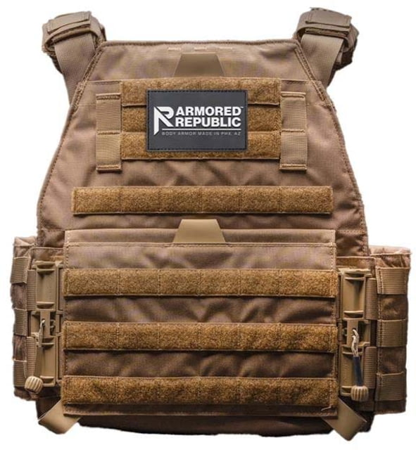 AR500 Armor Testudo Gen 3 Plate Carrier Coyote Large - Ar500 Armor