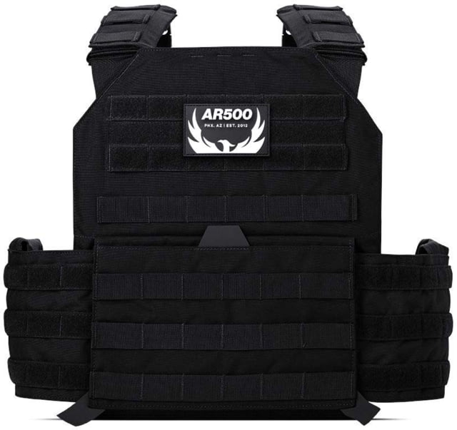 AR500 Armor Testudo Lite Plate Carrier Black Medium/2XL - Ar500 Armor