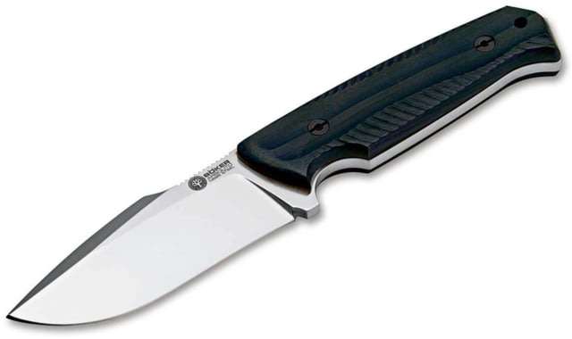 ARBOLITO Bison Fixed Blade Knife 4.13in N695 G10 Black Handle - Arbolito