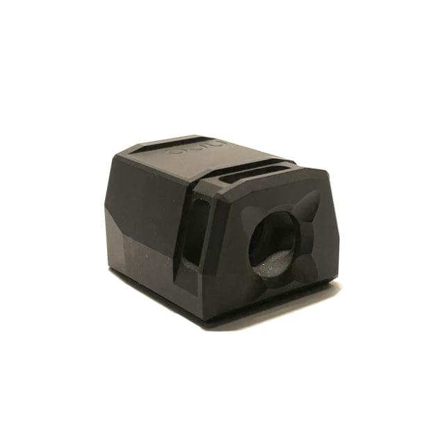 Arc Division Flux V1 Pistol Compensator 9mm .5x28 Anodized Black - Arc Division