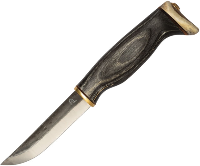 Arctic Legend Hobby Black Birch Natural Fixed Blade Knife 8.25in Overall 3.75in Natural Finish Carbon Steel Blade Black Birch Wood Handle Black - Arctic Legend