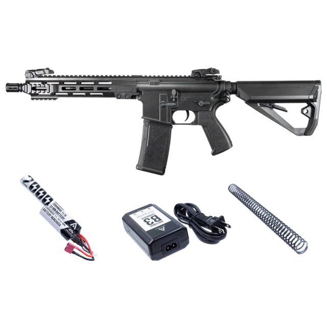 Arcturus LWT MK-I CQB 10in AEG SPORT Starter Pack ARC SE Airsoft Gun Black - Arcturus