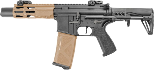 Arcturus Sport Series AEG SE LWT MK-III PDW 5.5in Airsoft Gun Black/Tan - Arcturus