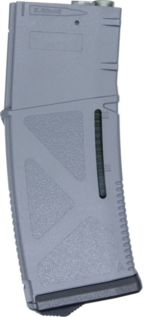 Arcturus Variable-Cap Windowed EMM AR MOD1 M4/M16 30/130 Rounds Rifle Magazine Grey 130