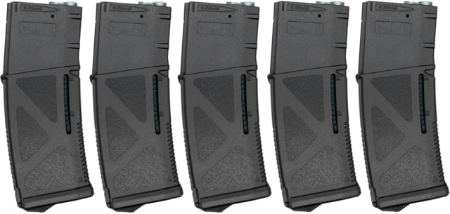 Arcturus Variable-Cap Windowed EMM MOD1 M4/M16 30/130 Rounds Rifle Magazine Black 130 - Arcturus