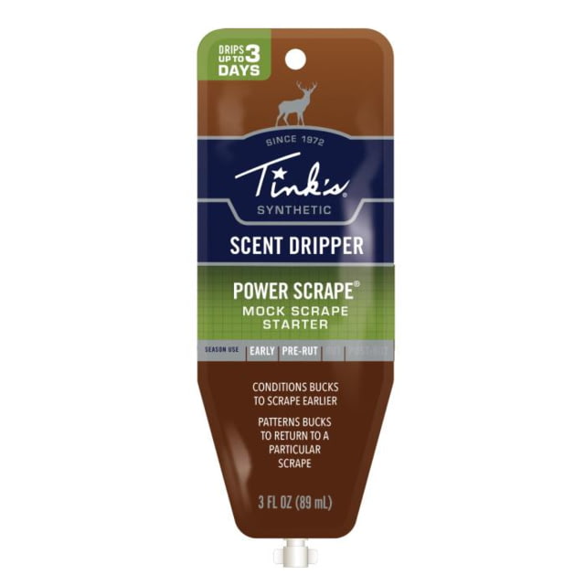 Arcus Hunting Tink's Disposable Scent Dripper - Power Scrape Mock Scrape Starter 3oz