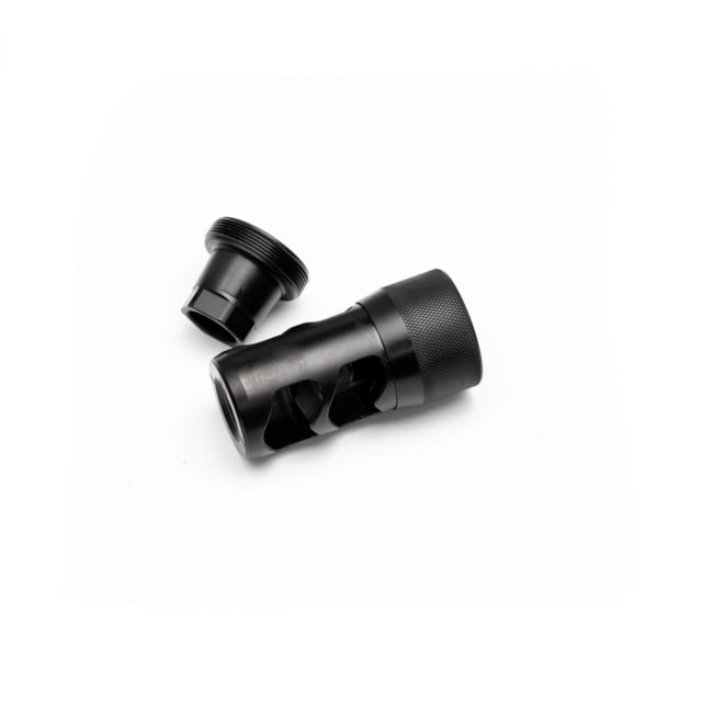USED Area 419 Hellfire 2P Self Timing Muzzle Brake w/Adapter 6.5mm/30cal  TPI Black Nitride  EDEMO1 Used Condition Like New - Area 419