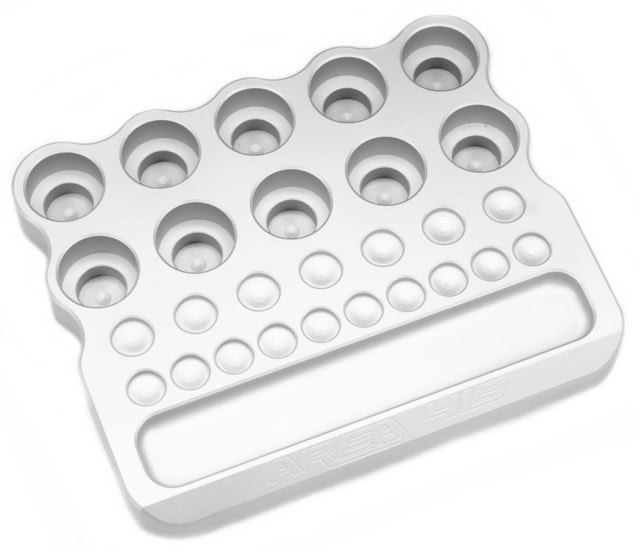 Area 419 7/8in Standard Die Holder Anodized Clear