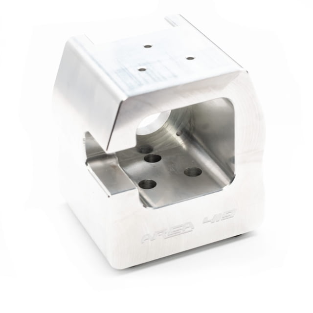 Area 419 Improved Billet Adjustable Base for Auto-Trickler V2/V4 Raw Aluminum - Area 419