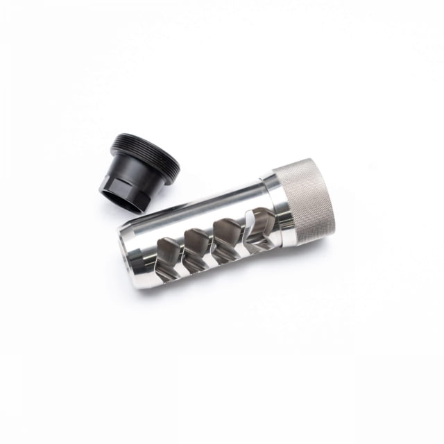 Area 419 Sidewinder Magnum Self Timing Muzzle Brake 30 cal  Raw Stainless