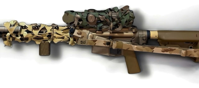 Arid MFG Rail System Overwrap Camo Desert Tan 12-18in