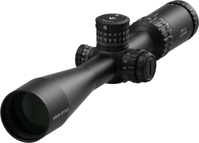 Arken Optics 6-24X50 30mm Tube First Focal Plane Rifle Scope MOA VHR