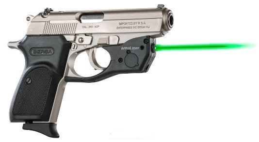 ArmaLaser Green Laser Sight for Bersa Thunder/Firestorm Black TR16G - Armalaser
