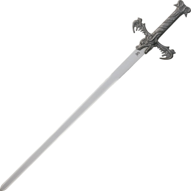 Armaduras Barbarian Sword 32" unsharpened stainless blade Matte finish metal alloy handle - Armaduras