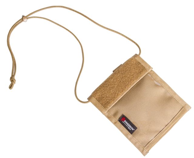 Armageddon Gear ID Holder Trade Show Badge Carrier Coyote Brown - Armageddon Gear