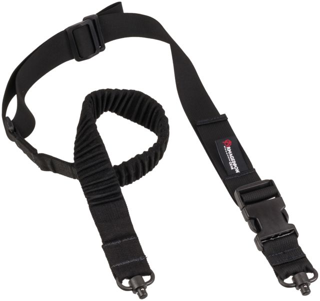 USED Armageddon Gear Precision Rifle Sling w/QD Swivels Black  EDEMO2 Condition Parts Only/Salvage Wrong Product - Armageddon Gear