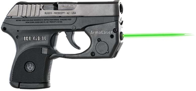 ArmaLaser Green Laser Sight for Ruger LCP Black - Armalaser
