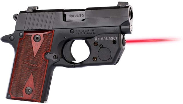 ArmaLaser Red Laser Sight for Sig Sauer P238 P938 Grip Mount - Armalaser