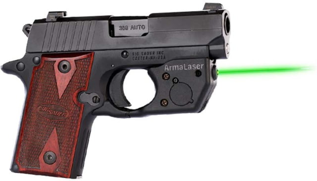 ArmaLaser Green Laser Sight for Sig Sauer P238/P938 Grip Mount - Armalaser