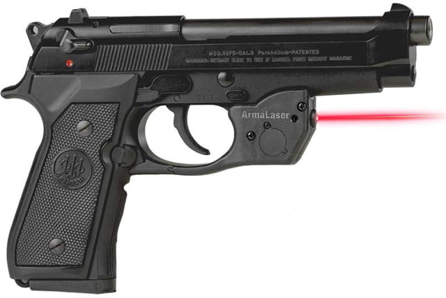 ArmaLaser Touch-Activated Laser Sight Beretta 92/96/92FS/96FS/M9 Red - Armalaser