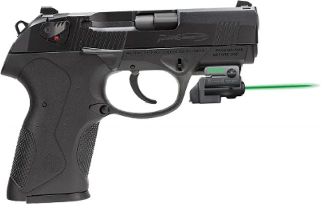 ArmaLaser GTO/FLX Finger Touch Green Laser Sight for Beretta PX4 Storm Compact Black - Armalaser