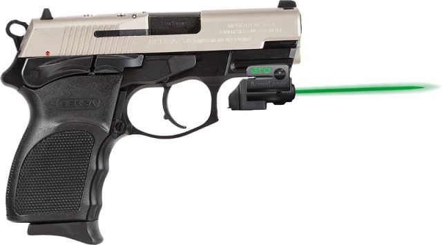 ArmaLaser GTO/FLX Finger Touch Green Laser Sight for Bersa Thunder Pro/UC Pro Black - Armalaser