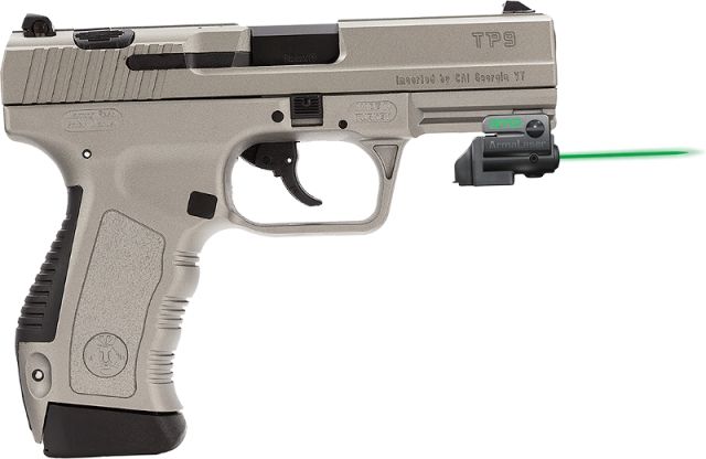 ArmaLaser GTO/FLX Finger Touch Green Laser Sight for Century Canik TP9 Black - Armalaser