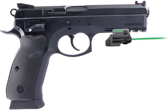 ArmaLaser GTO/FLX Finger Touch Green Laser Sight for CZ-75 Black - Armalaser