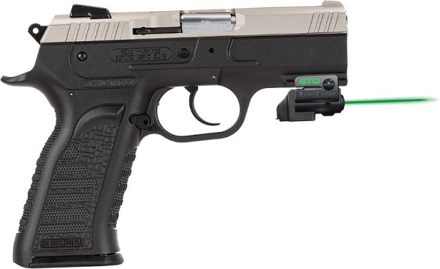ArmaLaser GTO/FLX Finger Touch Green Laser Sight for Eaa Witness Polymer 3.6/4.5in Black - Armalaser