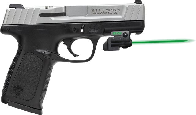 ArmaLaser GTO/FLX Finger Touch Green Laser Sight for S&W SD9VE/SD40VE Black - Armalaser