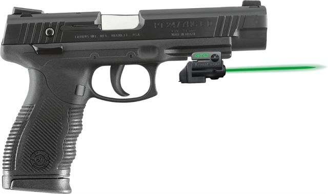 ArmaLaser GTO/FLX Finger Touch Green Laser Sight for Taurus 24/7 4.25/5.25in Black - Armalaser