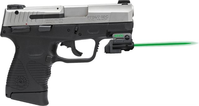 Open Box Dealer Demo ArmaLaser GTO/FLX Finger Touch Green Laser Sight for Taurus 24/7 G2 3.5in Black GTOGFLX25 - Armalaser