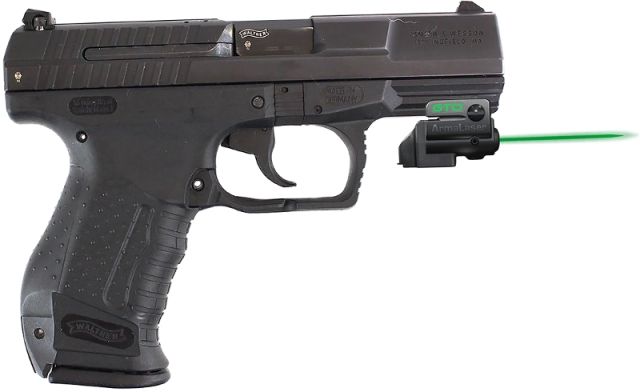 ArmaLaser GTO/FLX Finger Touch Green Laser Sight for Walther P99 Black - Armalaser