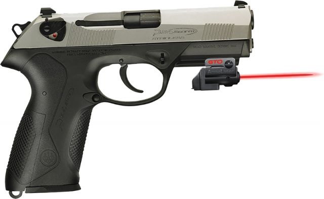 ArmaLaser GTO/FLX Finger Touch Red Laser Sight for Beretta PX4 Storm Black - Armalaser