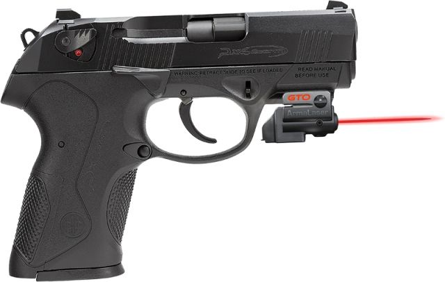 ArmaLaser GTO/FLX Finger Touch Red Laser Sight for Beretta PX4 Storm Compact Black - Armalaser