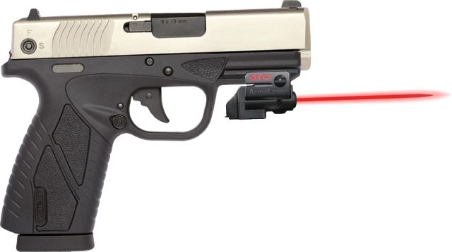 ArmaLaser GTO/FLX Finger Touch Red Laser Sight for Bersa BPCC Black - Armalaser