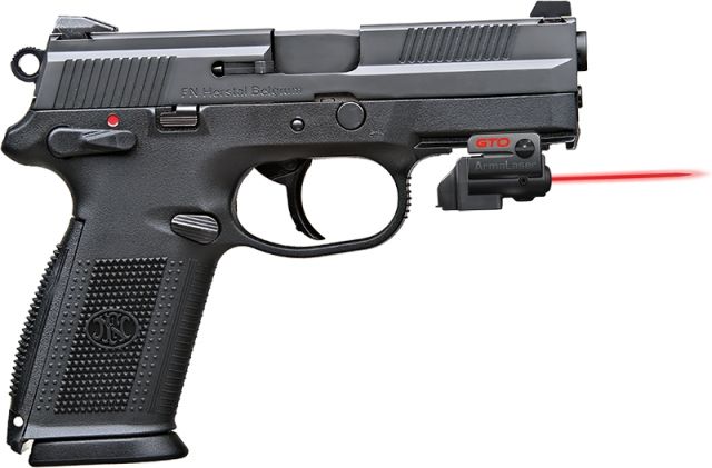 ArmaLaser GTO/FLX Finger Touch Red Laser Sight for FN FNP Late Black - Armalaser