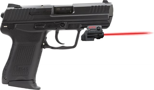 ArmaLaser GTO/FLX Finger Touch Red Laser Sight for HK45c Black - Armalaser