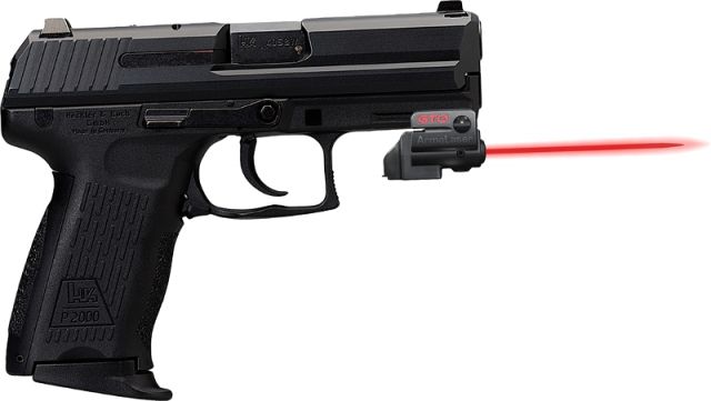 ArmaLaser GTO/FLX Finger Touch Red Laser Sight for HKP2000 Black - Armalaser